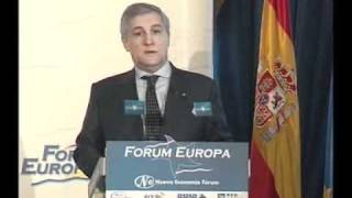 Fórum Europa con Antonio Tajani