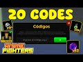 🚨20 CODIGOS DE ANIME FIGHTERS CODES ROBLOX