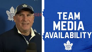 Maple Leafs Media Availability | Pregame vs Edmonton Oilers | February 1, 2025