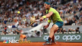 French Open Semifinals: Rafael Nadal vs. Alexander Zverev | HIGHLIGHTS | 6/3/2022 | NBC Sports
