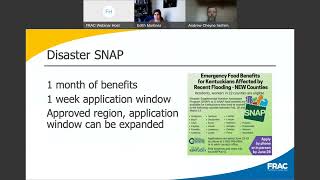 How SNAP Matters During Times of Disaster