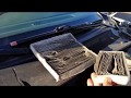 2000-2005 Buick LeSabre:  Replacing the cabin air filter