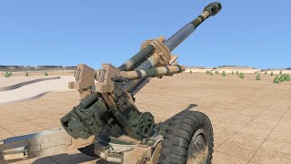 How does the 155mm howitzer work?