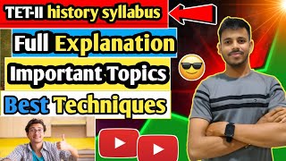 TET-II HISTORY|| FULL SYLLABUS EXPLANATION|| STUDY WITH ANIRBAN