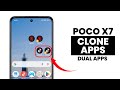 How to Clone Apps in Poco X7 - Dual App Settings