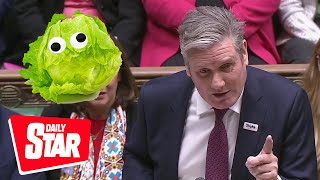 Keir Starmer mocks Liz Truss for losing to lettuce