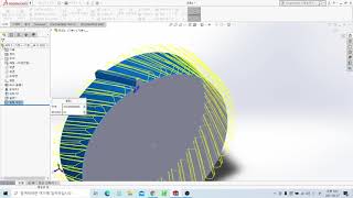 SolidWorks/ 헬리컬기어(Helical Gear), 최장기(Choi Jang-Ki)