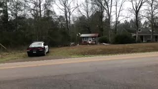 Manhunt underway in Covington County