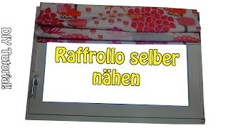 FALTROLLO / RAFFROLLO SELBER NÄHEN | DIY | Nähen für Anfänger | Anleitung