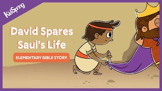 David Spares Saul's Life | Elementary Bible Story
