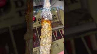 Shatter wrapped joint! #420 #smoke #shorts #short  #youtubeshorts #youtube #high #stoner #cannabis