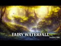 Magical Fairy Waterfall in the Mystical Forest | Natural White Noise Sleep Relaxation Water Ambience