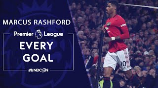 Every Marcus Rashford goal in the 2019-20 season | Premier League | NBC Sports