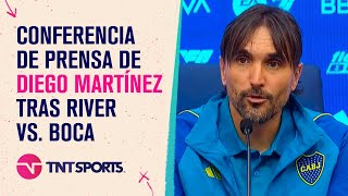 EN VIVO: Diego Martínez habla en conferencia de prensa tras el Superclásico River vs. Boca