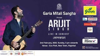 Arijit Singh Live At Eco Park Kolkata 2020| Full Concert