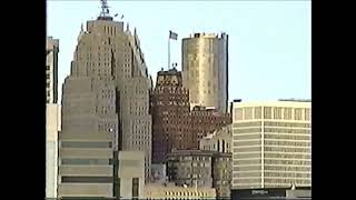 1999 Downtown Detroit View From Tiger Stadium.