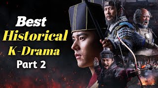 10 Best Historical K DRAMA Part 2