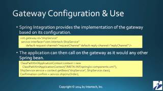 Spring Integration Tutorial (Part 8) - Gateways