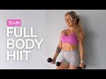 30 min FULL BODY HIIT with weights | home workout