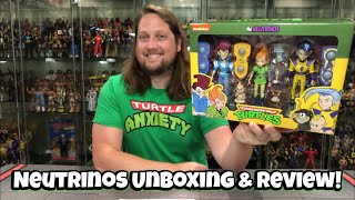 The Neutrinos Teenage Mutant Ninja Turtles Unboxing \u0026 Review!