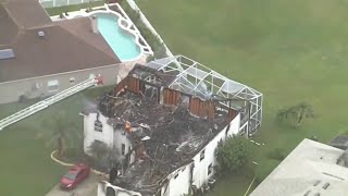 Deputy presence at house fire in Osceola County