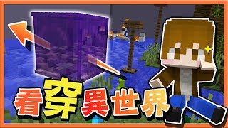 『Minecraft：海賊的結界領域』⭐用四維水晶看穿異世界⭐這是【量子力學方塊】【巧克力】