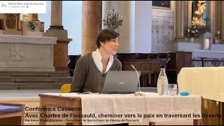 Avec Charles de Foucauld, cheminer vers la paix en traversant les déserts par Sr Elodie Blondeau