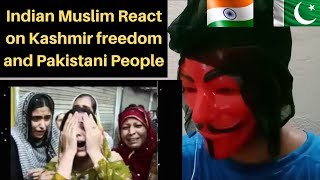 INDIANS Muslim React on Kashmir freedom and Pakistani People | Funny Joker Reactions
