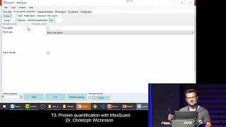 MQSS 2018 | T3: Protein quantification with MaxQuant | Christoph Wichmann