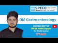 INI - AIIMS SS 2021, SPEED TOPPER Dr. Mudit Kotwal., 3rd Rank, DM Gastroenterology