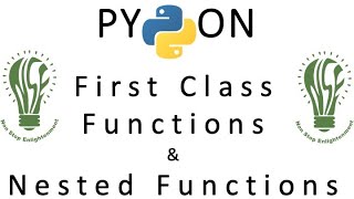 16 | Python Tutorial for Beginners | First Class Function & Nested Function in Python