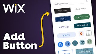 How to Add a Button on Wix