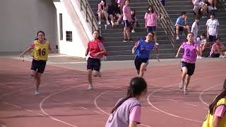 2018德光中學高三女400m接力