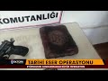 eyüpsultan İlçe jandarmadan tarihi eser operasyonu