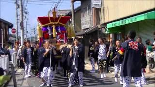 多和神社秋季大祭 明組ちょうさ　2012 10 7