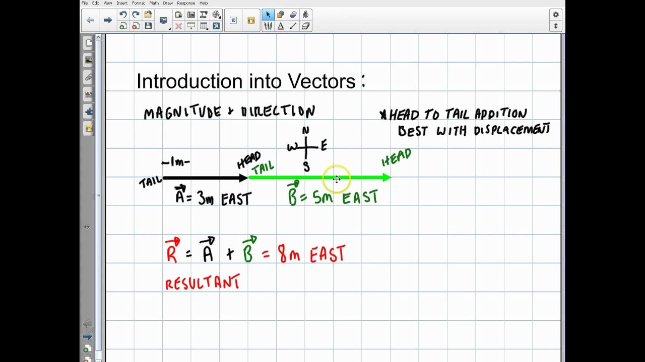 Physics: Introduction To Vectors Part 1 - YouTube