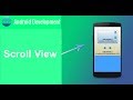 How to use the ScrollView Horizontal and Vertical for beginners YouTube