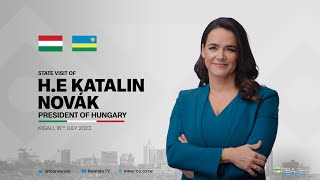 🔴LIVE: State Visit of Katalin Novák, President of Hungary | 16 July 2023