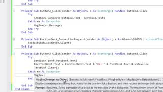 LAN Chat Program in VB 2012