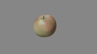 FREE Green Apple 3D Model