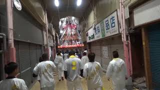 2017西条祭り　伊曽乃神社祭礼　宮出し１　榮町上組屋台出発