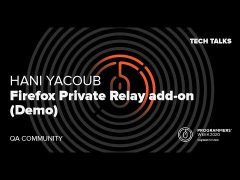 Firefox Private Relay add-on (Demo)