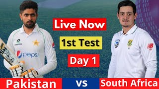 PAK vs SA Live Test 2021 | Pakistan vs South Africa 1st Test Match Live Streaming 2021