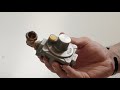 ilve range how to install a gas regulator