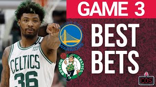 Golden State Warriors vs. Boston Celtics Game 3 Best Bets, Picks & Predictions