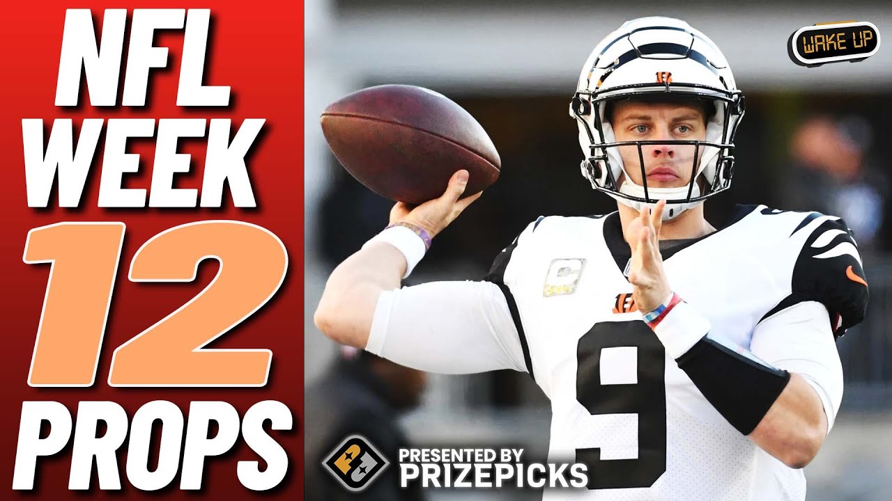 NFL WEEK 12 Best Player Prop Bets 11/27/22 On PRIZEPICKS | NFL Props ...