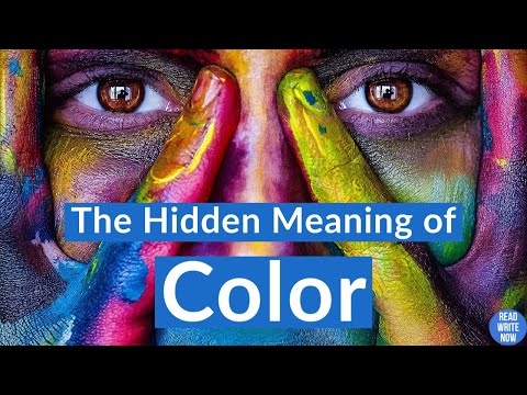 What is color symbolism in literature?