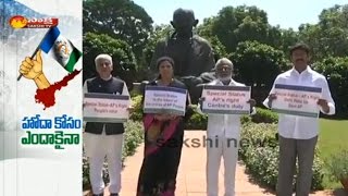 YSRCP MPs Protest in Lok Sabha Over AP Special Status - Watch Exclusive