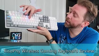 COLORFUL GAMING BLUETOOTH KEYBOARD - RisoPhy Wireless Gaming Keyboard Review