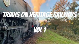 Trains On Heritage Railways - The Bluebell Railway - Vol 1